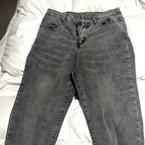 Black Cargo Skinny Jeans